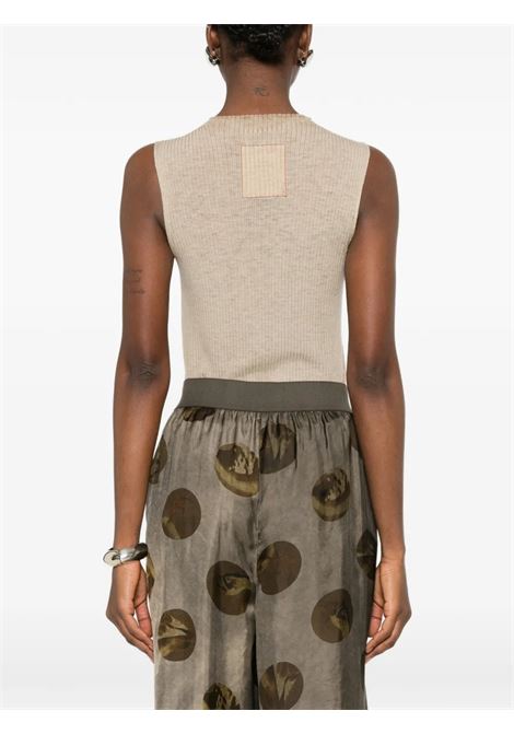 top sleevless donna nude UMA WANG | UK7112UW200